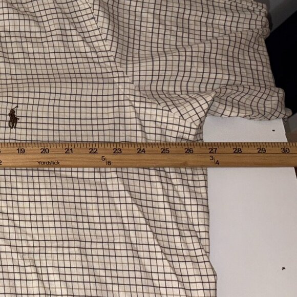 NEW NWT Polo Ralph Lauren Long Sleeve Classic Button Down Shirt 1XB Beige Brown - Picture 9 of 9